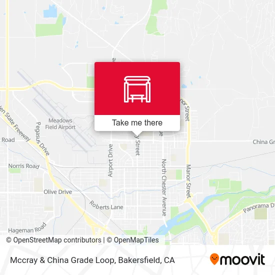 Mccray & China Grade Loop map