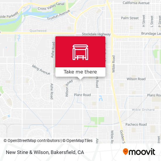 Mapa de New Stine & Wilson