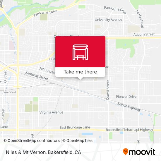 Niles & Mt Vernon map