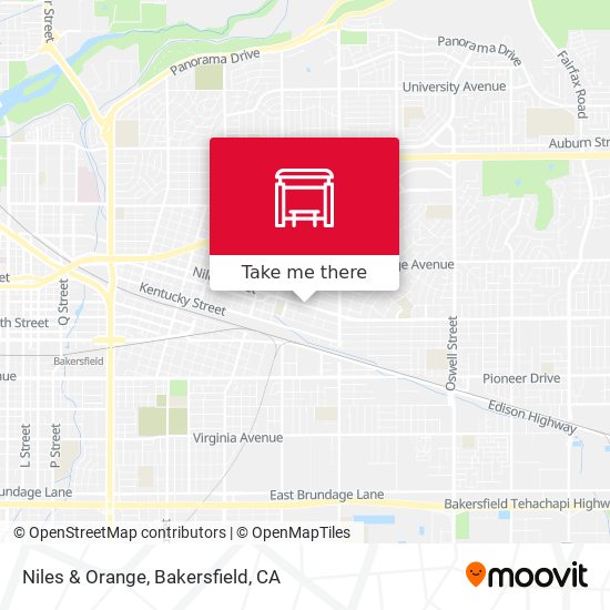 Niles & Orange map