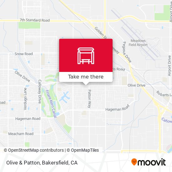 Mapa de Olive & Patton