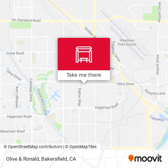 Mapa de Olive & Ronald