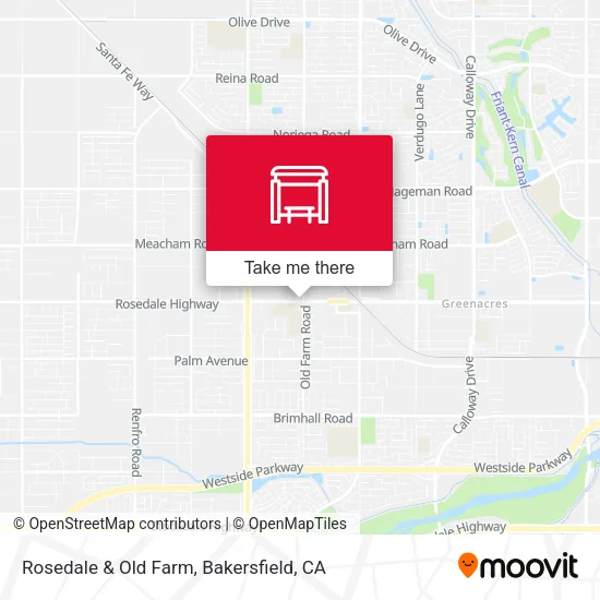 Rosedale & Old Farm map