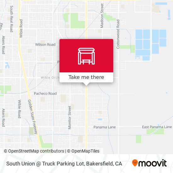 Mapa de South Union @ Truck Parking Lot