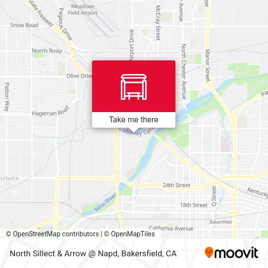 North Sillect & Arrow @ Napd map