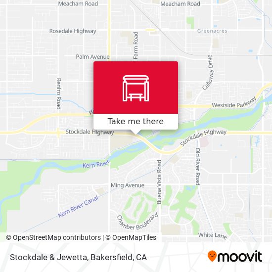 Mapa de Stockdale & Jewetta