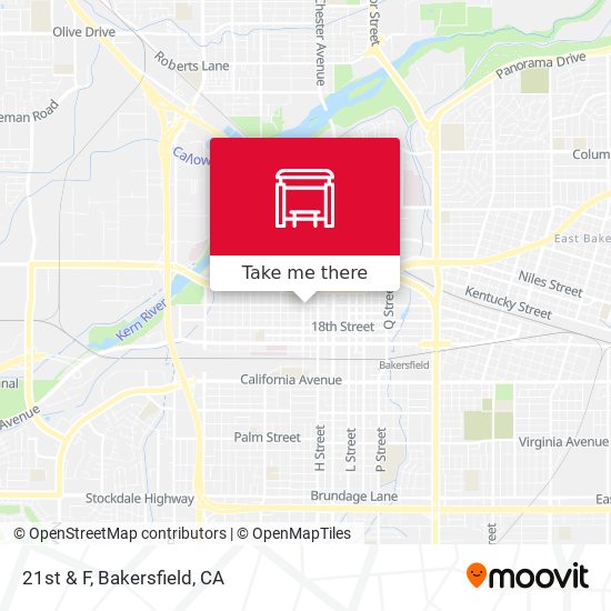 21st & F map