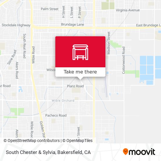 South Chester & Sylvia map
