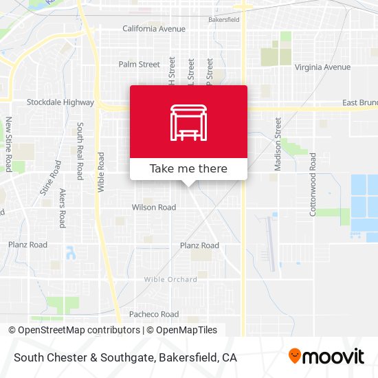 South Chester & Southgate map