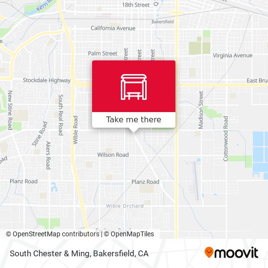 Mapa de South Chester & Ming