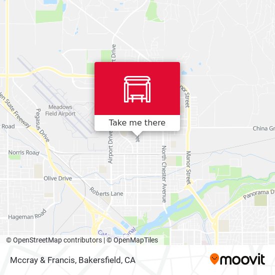Mccray & Francis map
