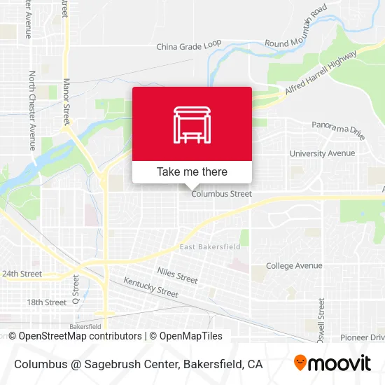 Columbus @ Sagebrush Center map