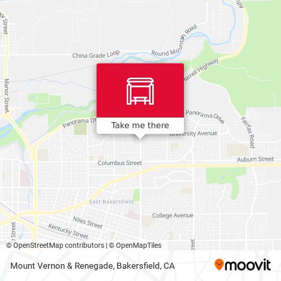 Mapa de Mount Vernon & Renegade