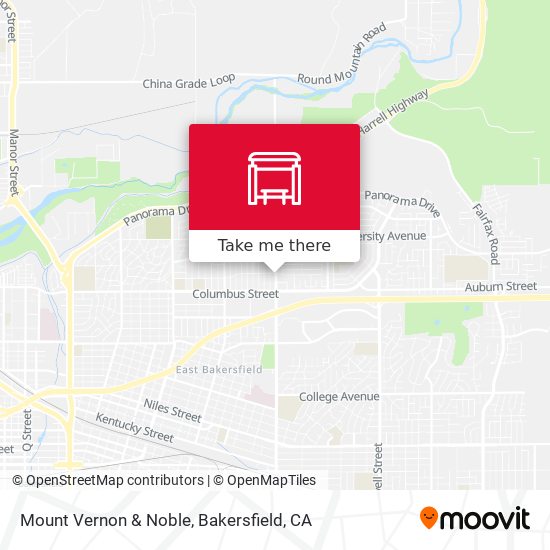 Mount Vernon & Noble map