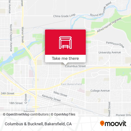 Mapa de Columbus & Bucknell