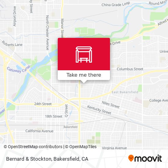 Bernard & Stockton map