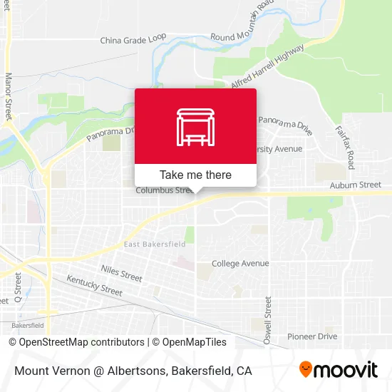 Mount Vernon @ Albertsons map