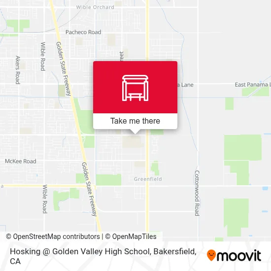 Hosking @ Golden Valley High School map