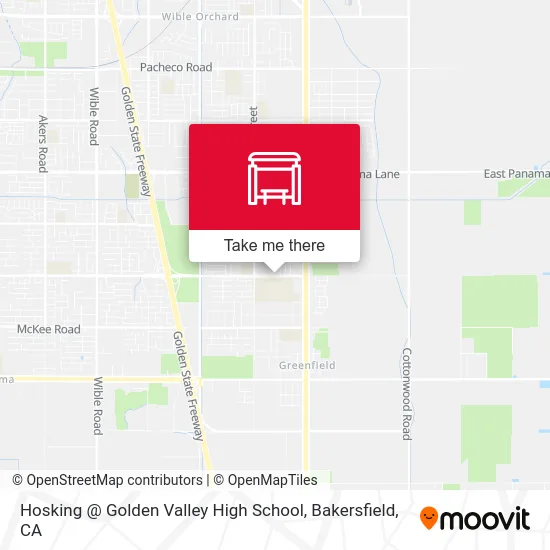 Hosking @ Golden Valley High School map