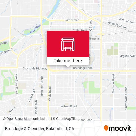 Brundage & Oleander map