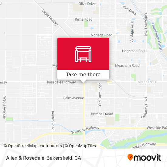 Mapa de Allen & Rosedale