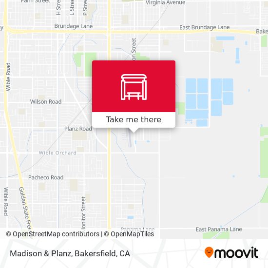 Madison & Planz map