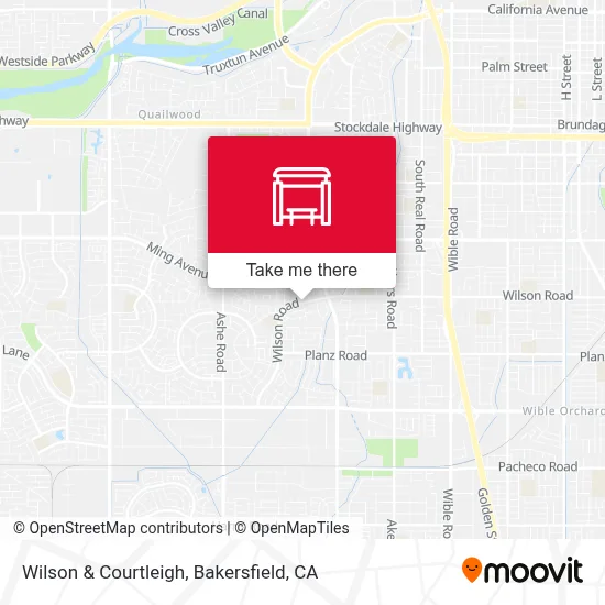 Wilson & Courtleigh map