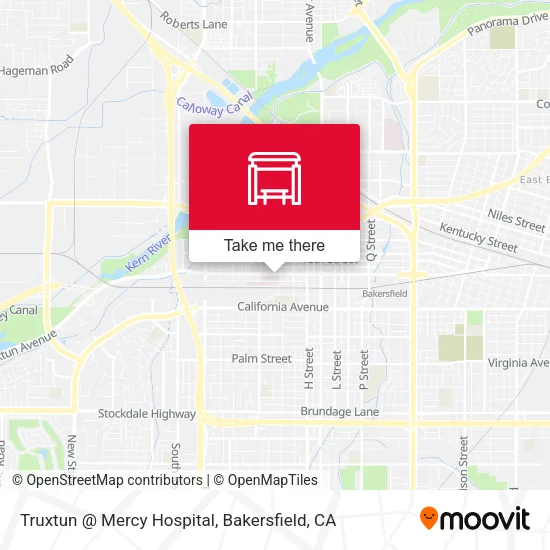 Truxtun @ Mercy Hospital map