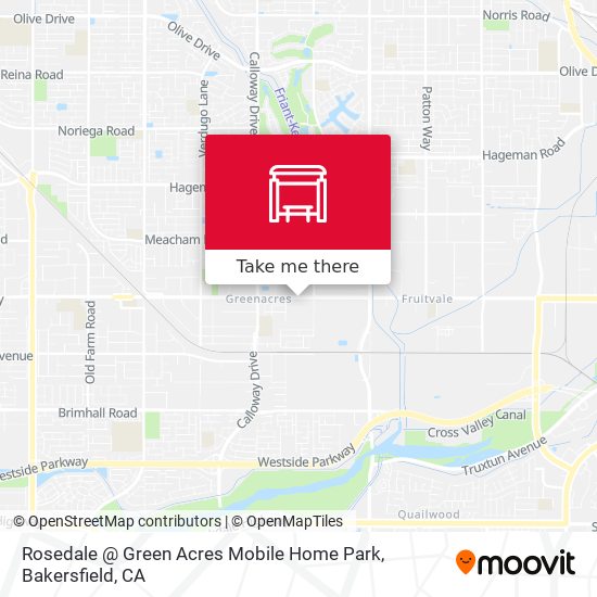 Rosedale @ Green Acres Mobile Home Park map