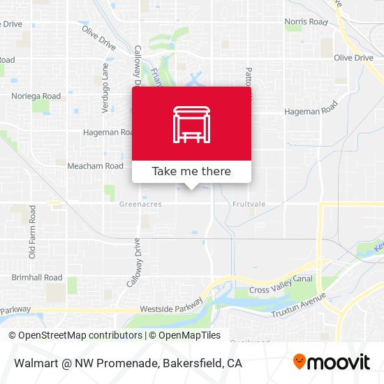 Mapa de Walmart @ NW Promenade