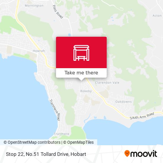 Stop 22, No.51 Tollard Drive map