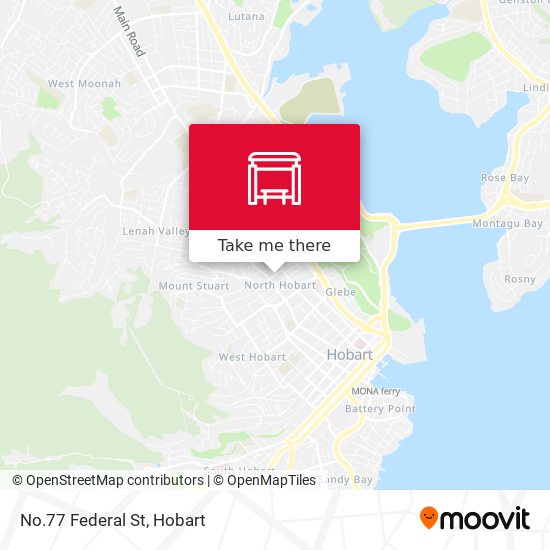 No.77 Federal St map