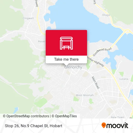 Mapa Stop 26, No.9 Chapel St