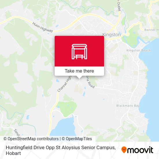Huntingfield Drive Opp St Aloysius Senior Campus map