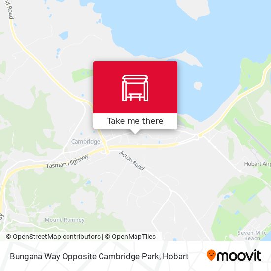 Bungana Way Opposite Cambridge Park map