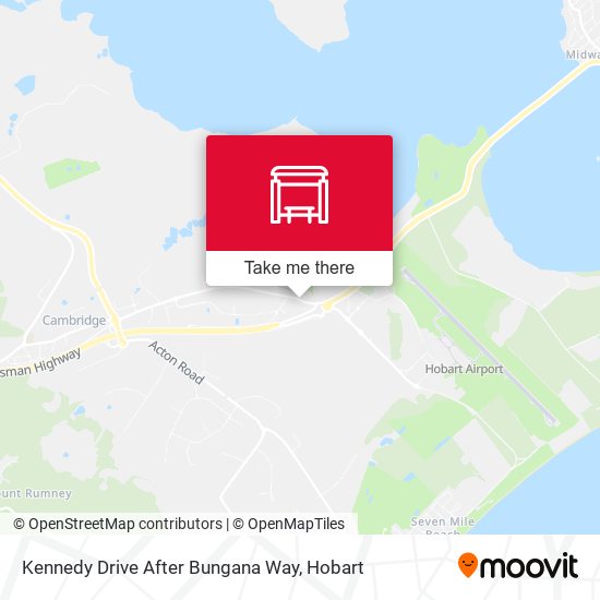 Kennedy Drive After Bungana Way map