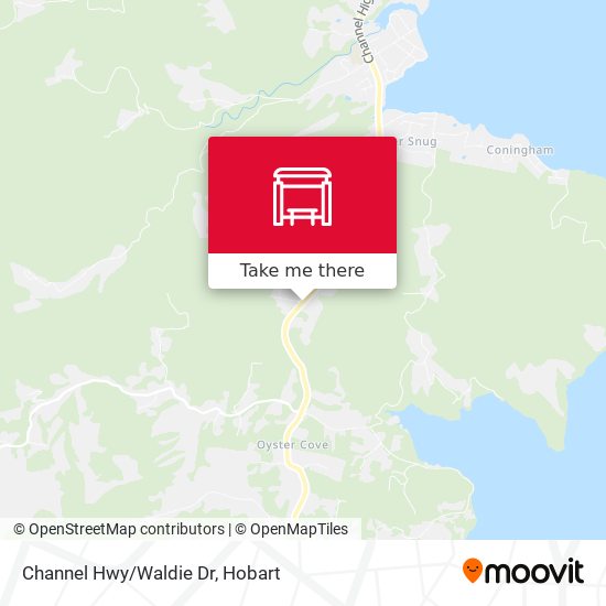 Channel Hwy/Waldie Dr map