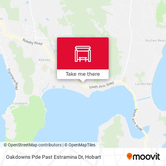 Oakdowns Pde Past Estramina Dr map