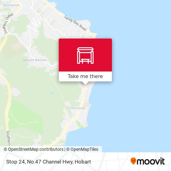 Stop 24, No.47 Channel Hwy map