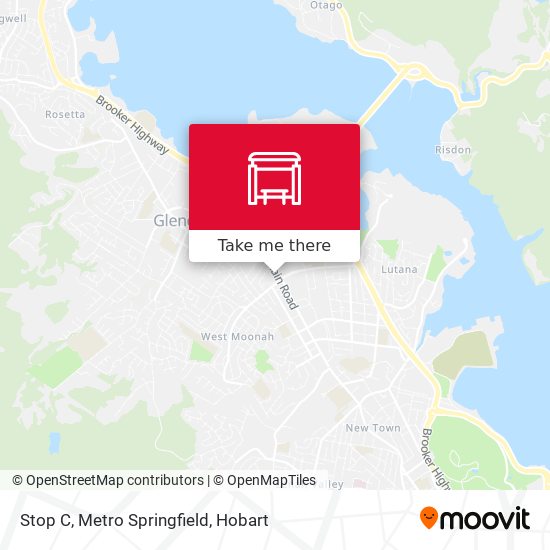 Stop C, Metro Springfield map