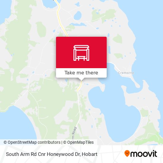 South Arm Rd Cnr Honeywood Dr map