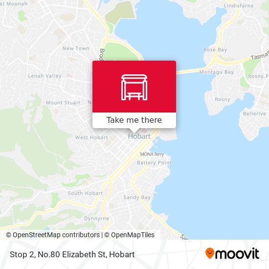 Stop 2, No.80 Elizabeth St map