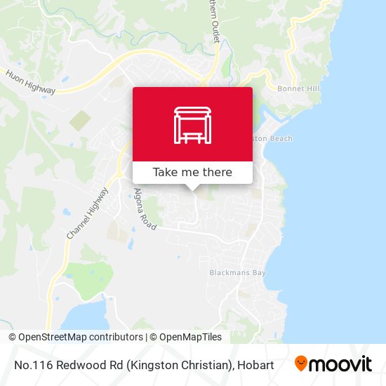 No.116 Redwood Rd (Kingston Christian) map