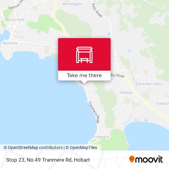 Stop 23, No.49 Tranmere Rd map