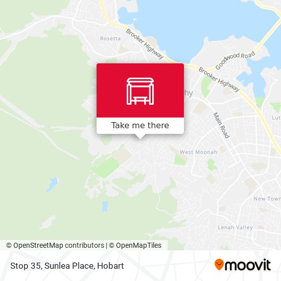 Stop 35, Sunlea Place map