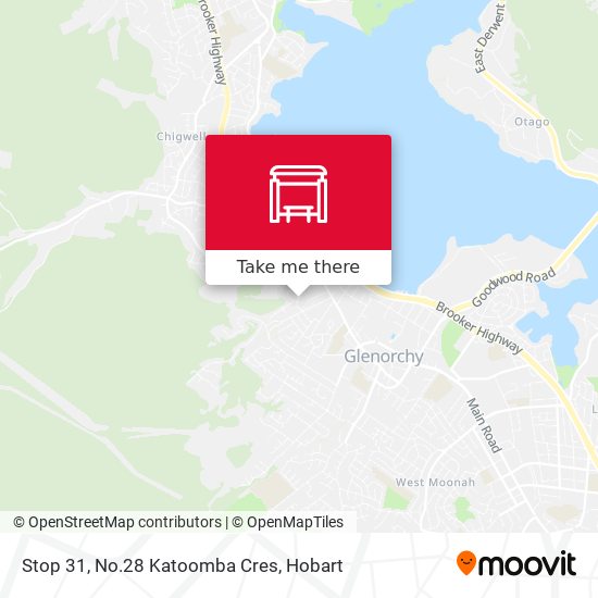 Stop 31, No.28 Katoomba Cres map