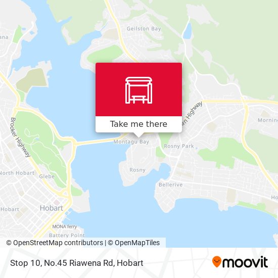 Stop 10, No.45 Riawena Rd map