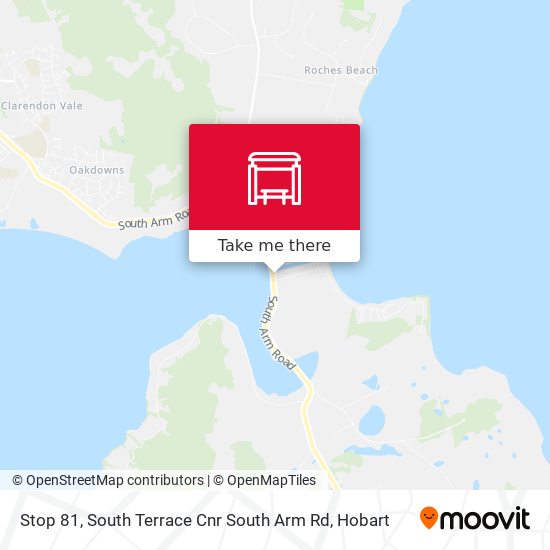Stop 81, South Terrace Cnr South Arm Rd map