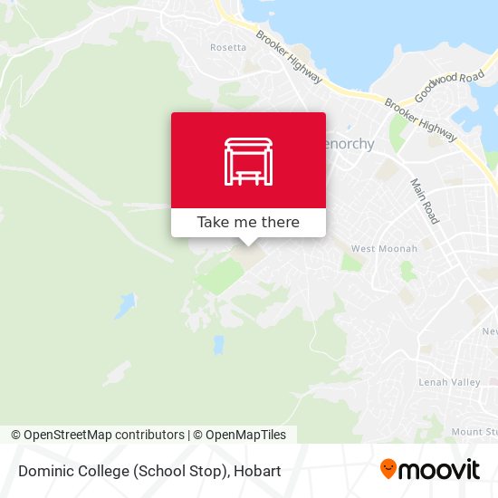 Dominic College (School Stop) map