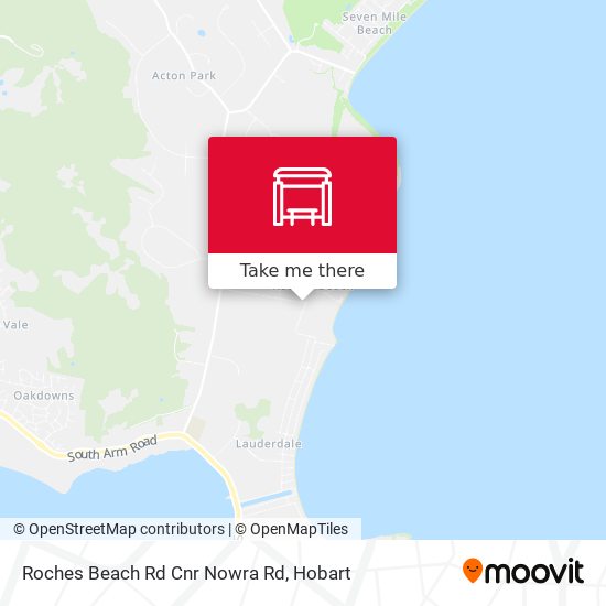 Roches Beach Rd Cnr Nowra Rd map
